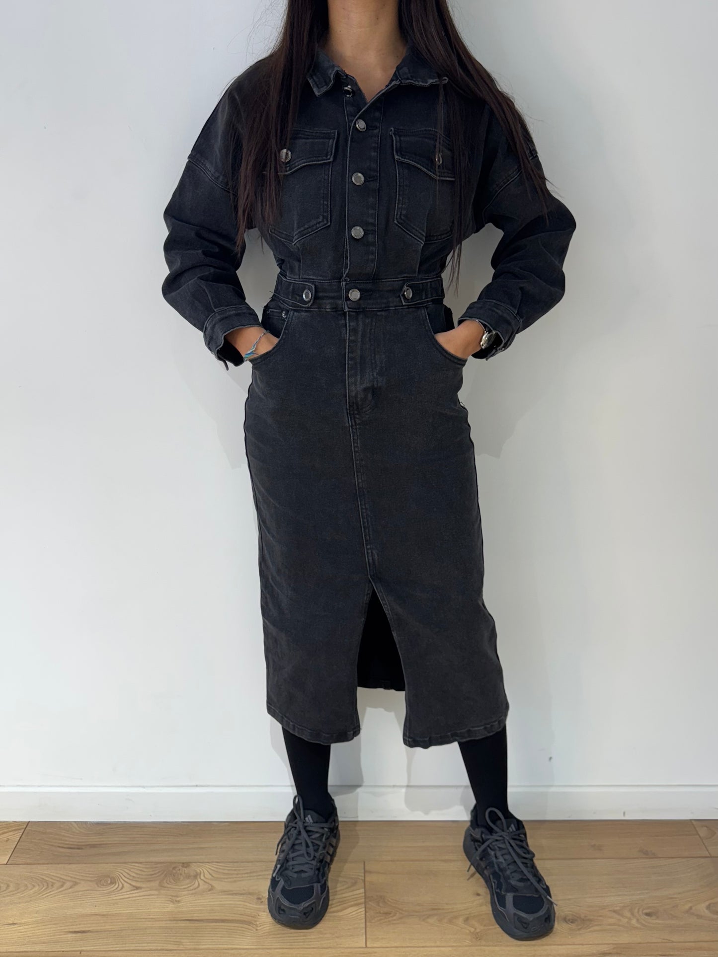 Robe en Jeans - 2 Coloris