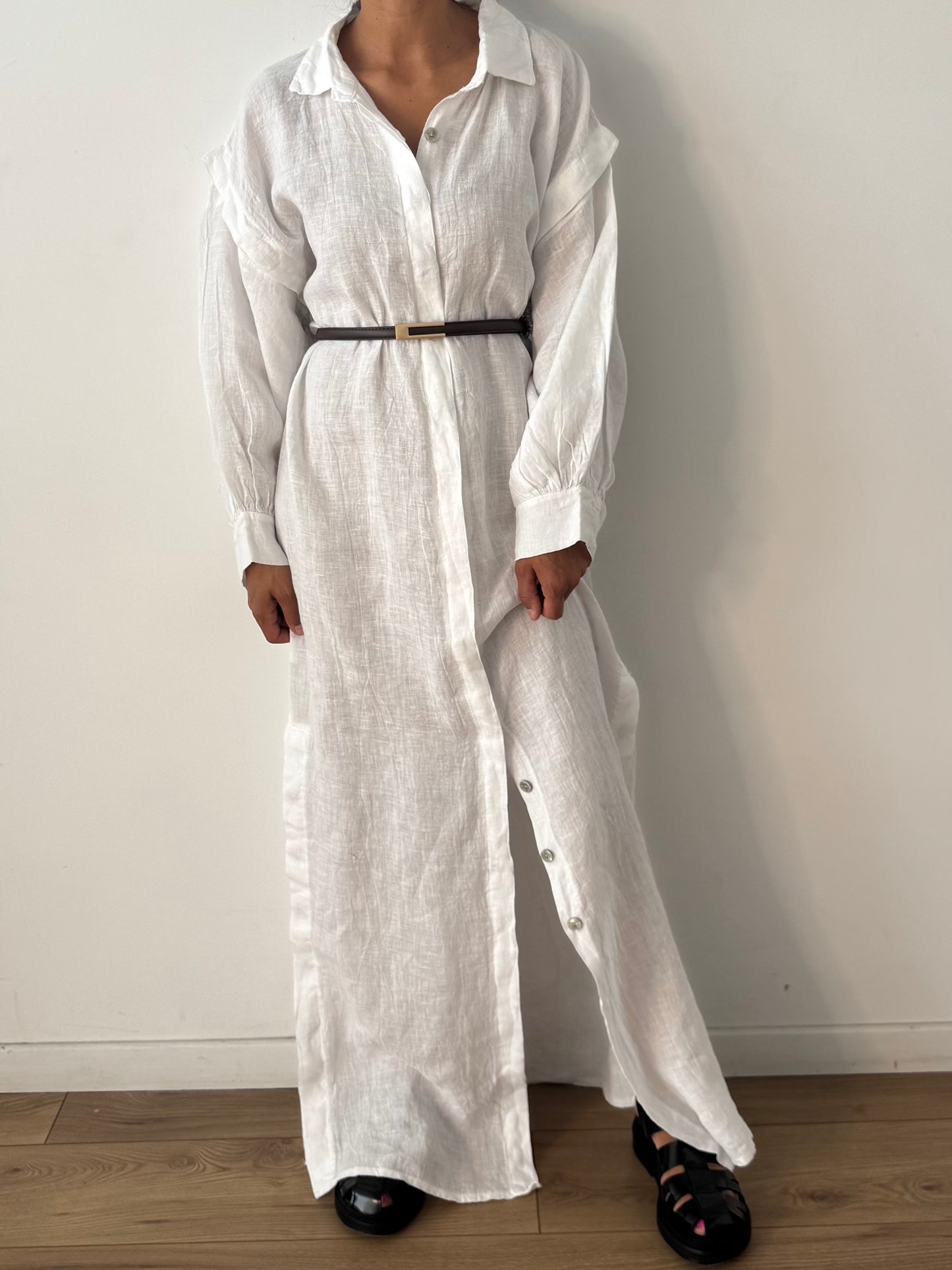 Robe kimono 100% Lin - 5 Coloris