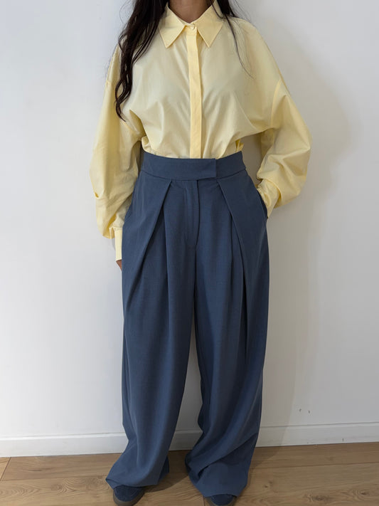 Pantalon ballon a plie