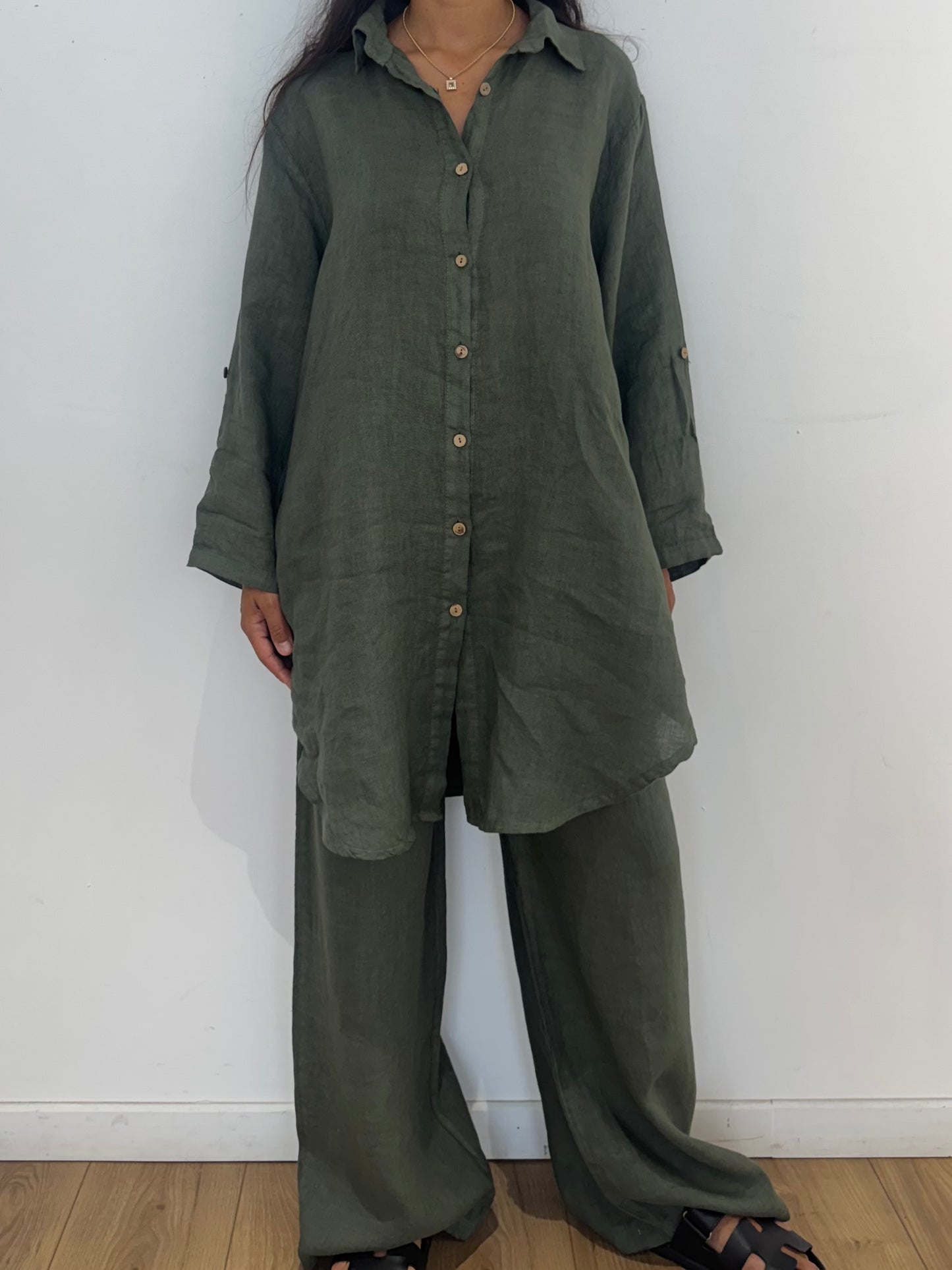 Ensemble 100% lin - 5 Coloris