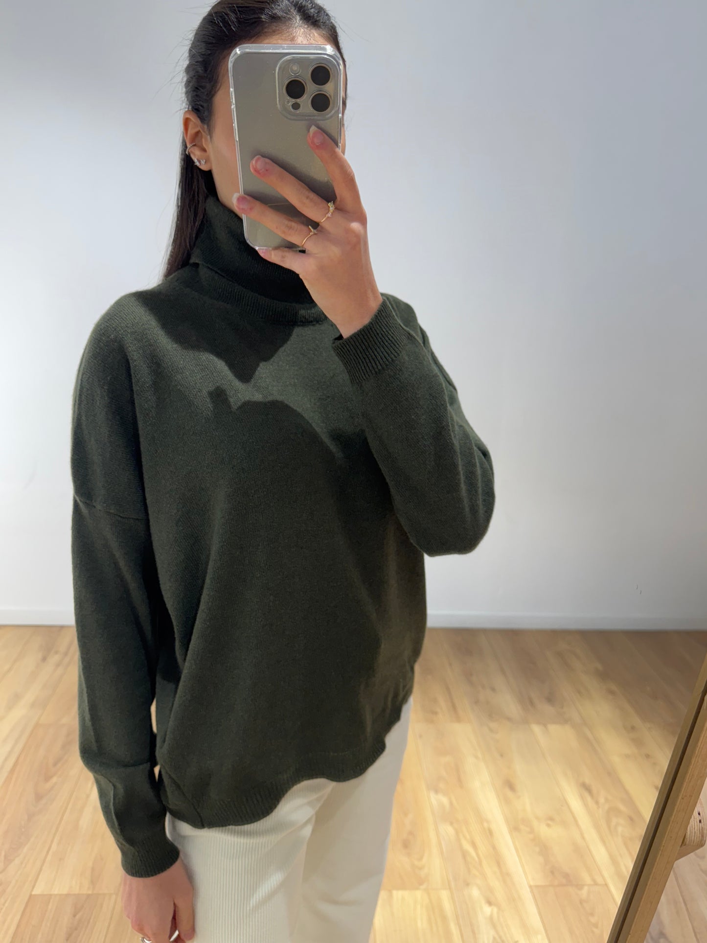 Pull col roulé en Laine et Cachemire - 6 coloris