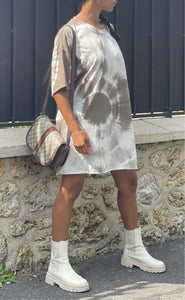 Robe T-shirt Tie&Die 100% Coton