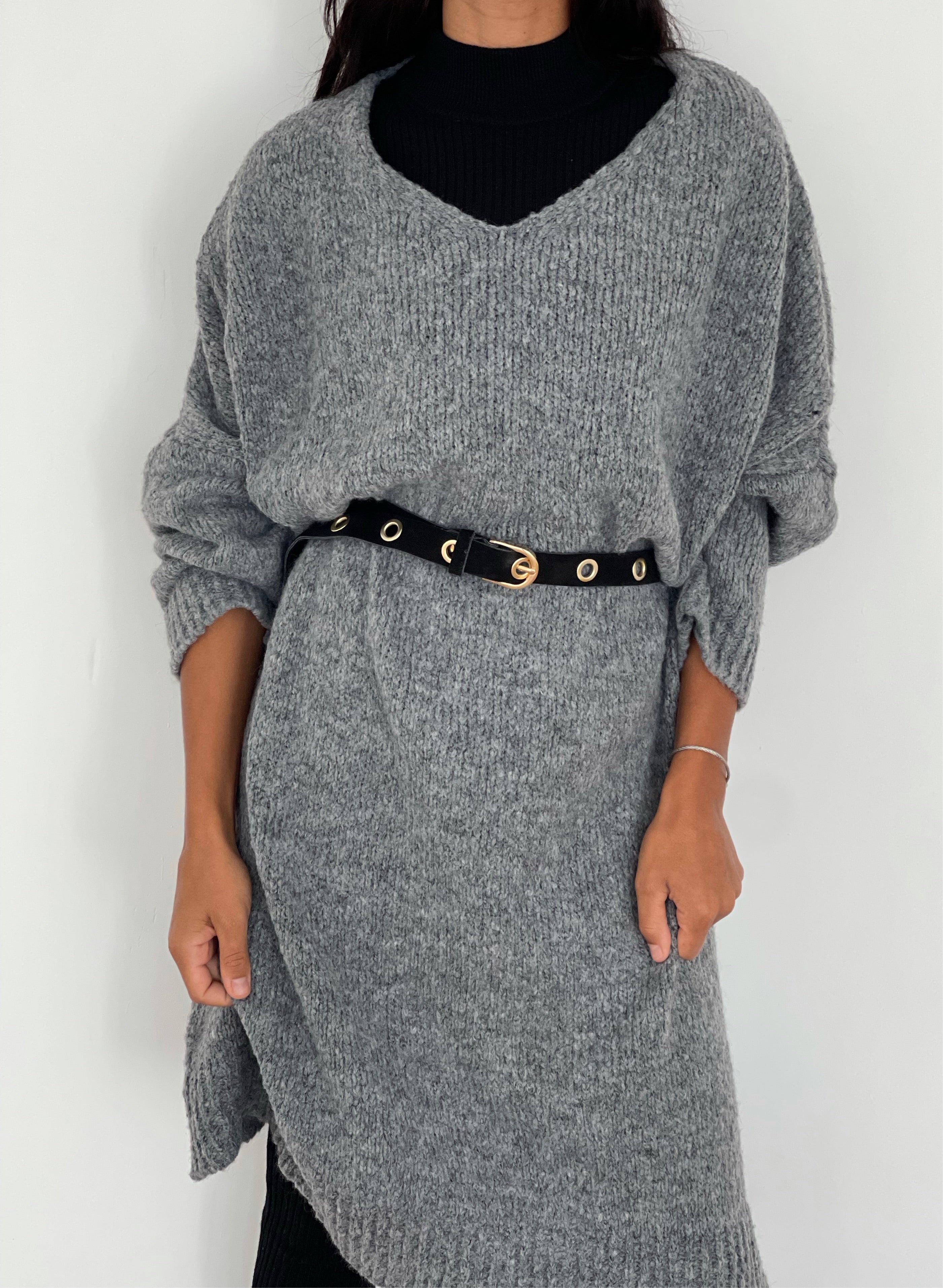 Robe Poncho Laine- 3 coloris