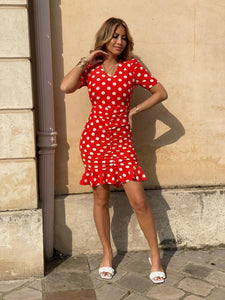 Robe gros pois