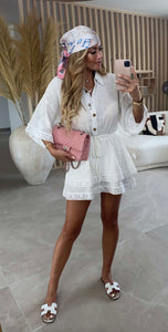 Robe lin&coton Maya