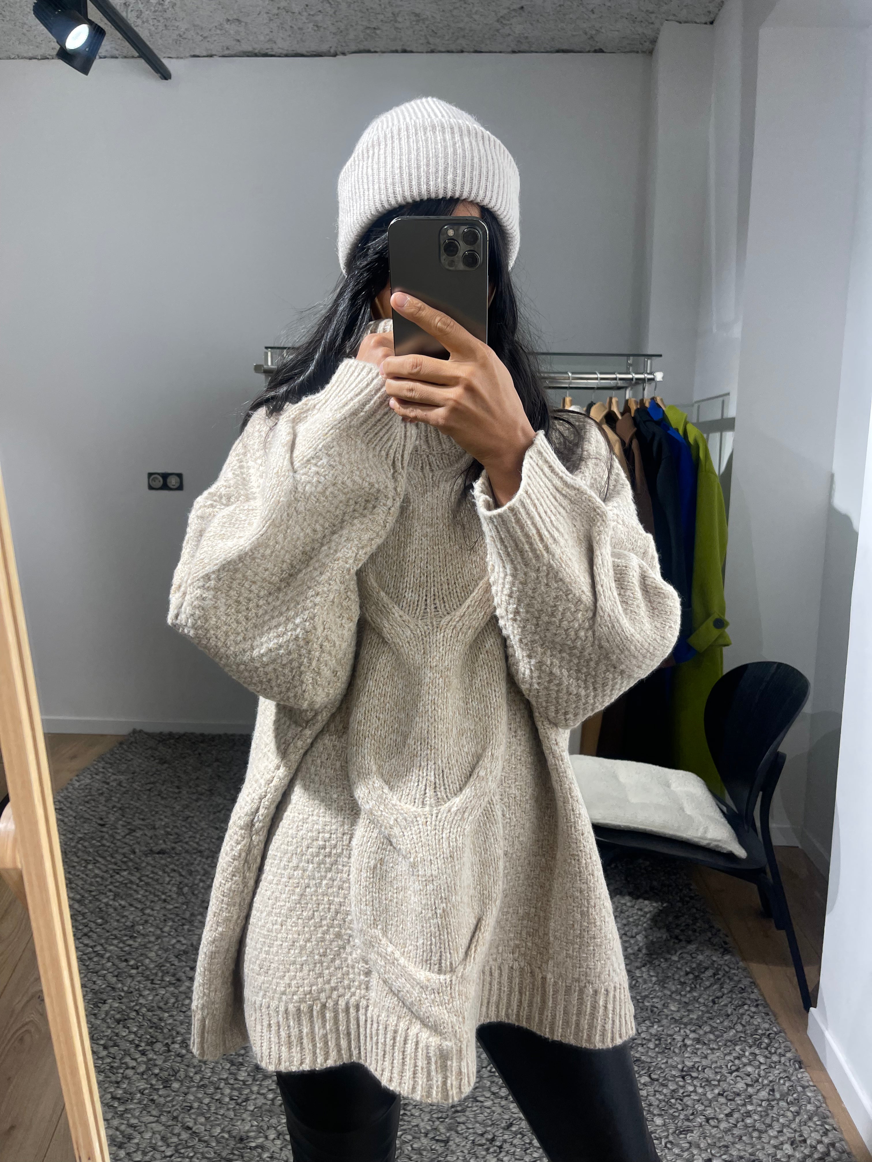 Pull long oversize - 3 Coloris