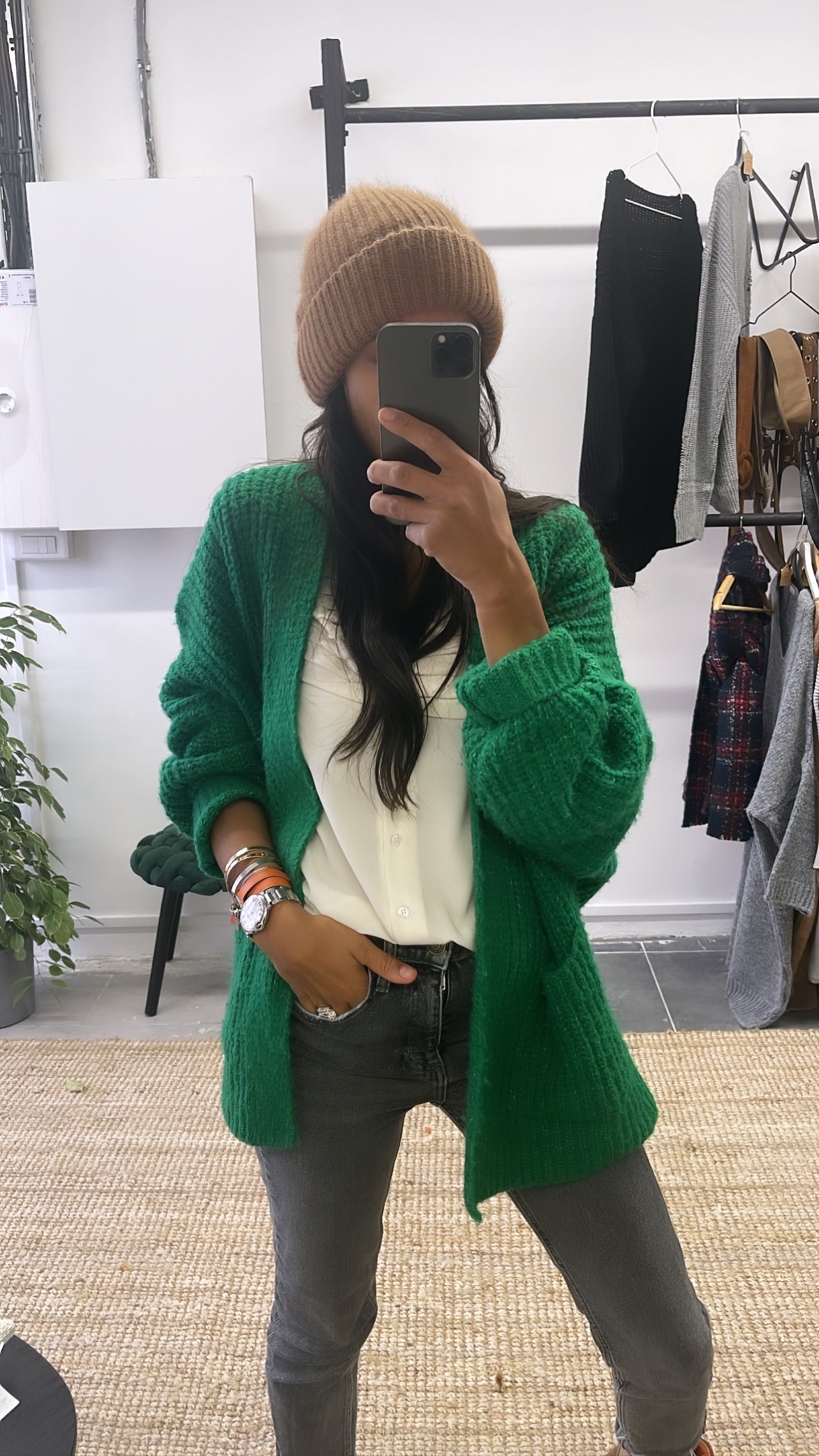 Bonnet 30% laine -3 coloris-