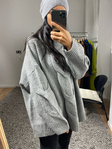 Pull long oversize - 3 Coloris