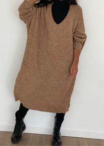 Robe Poncho Laine- 3 coloris