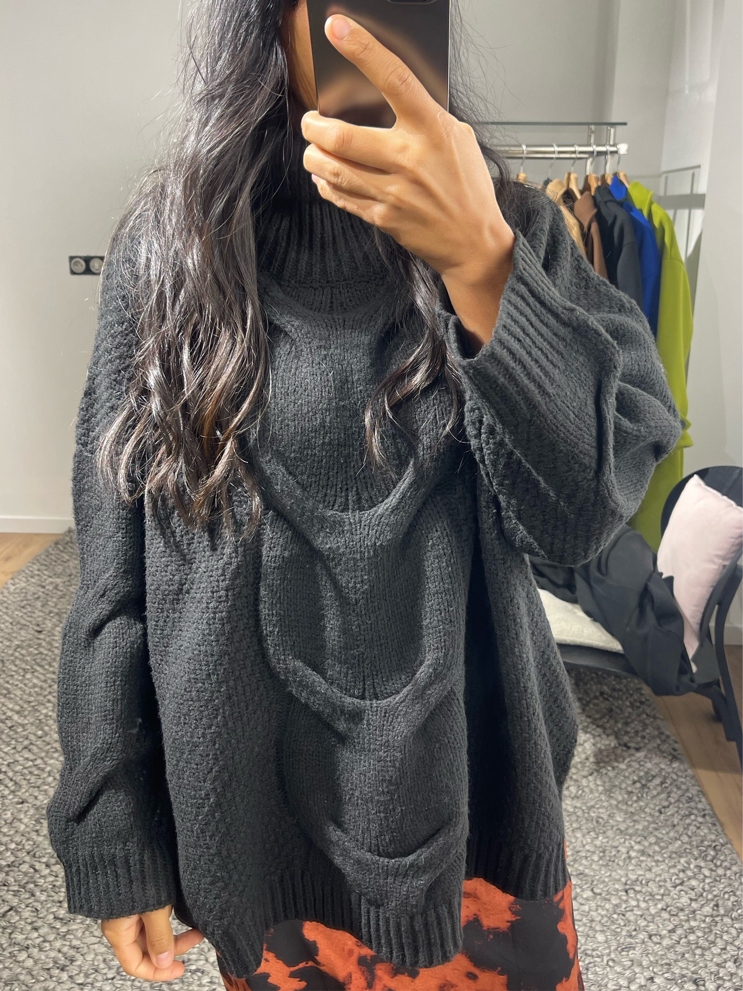 Pull long oversize - 3 Coloris