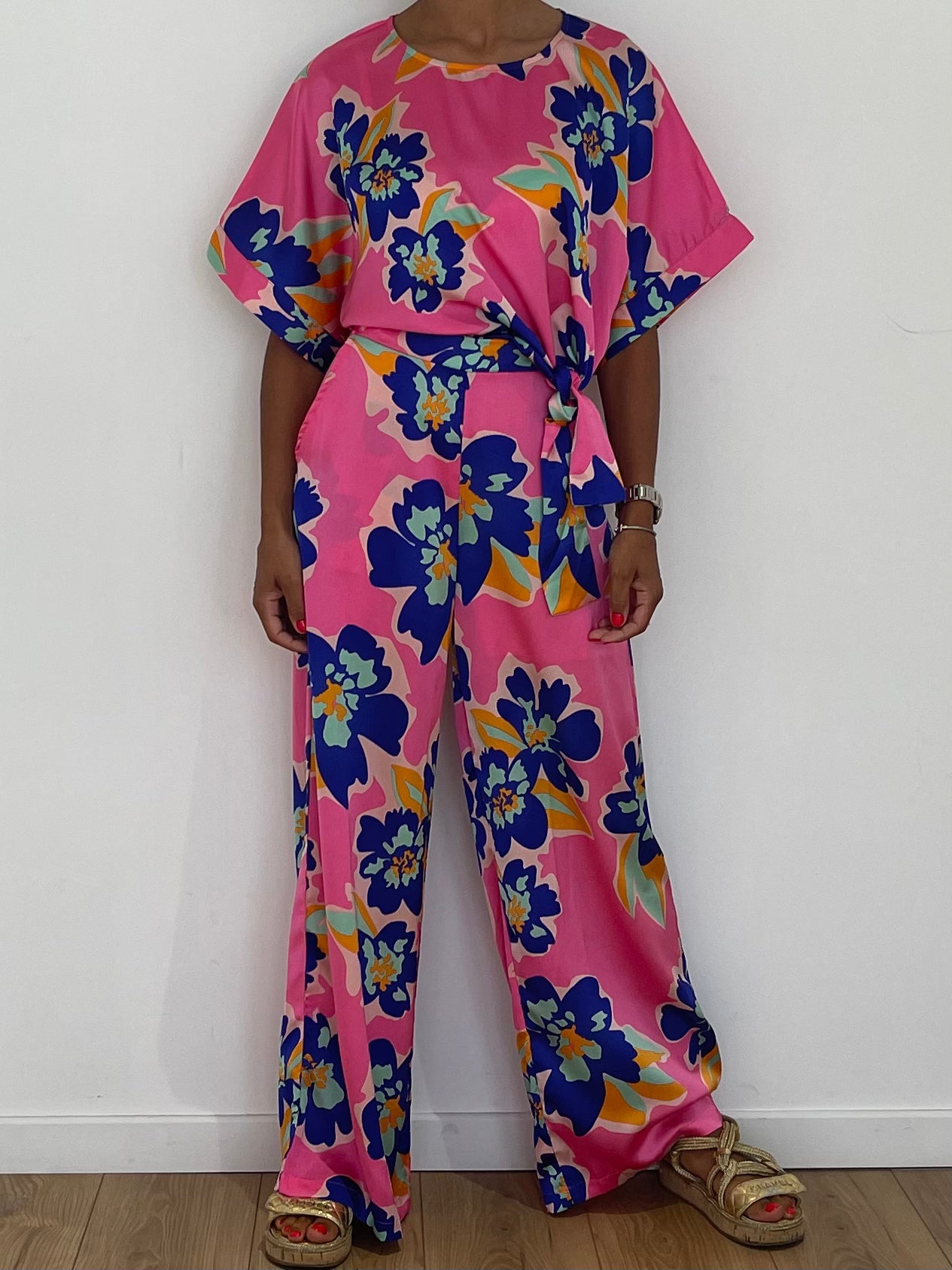 Ensemble Flowers Pink