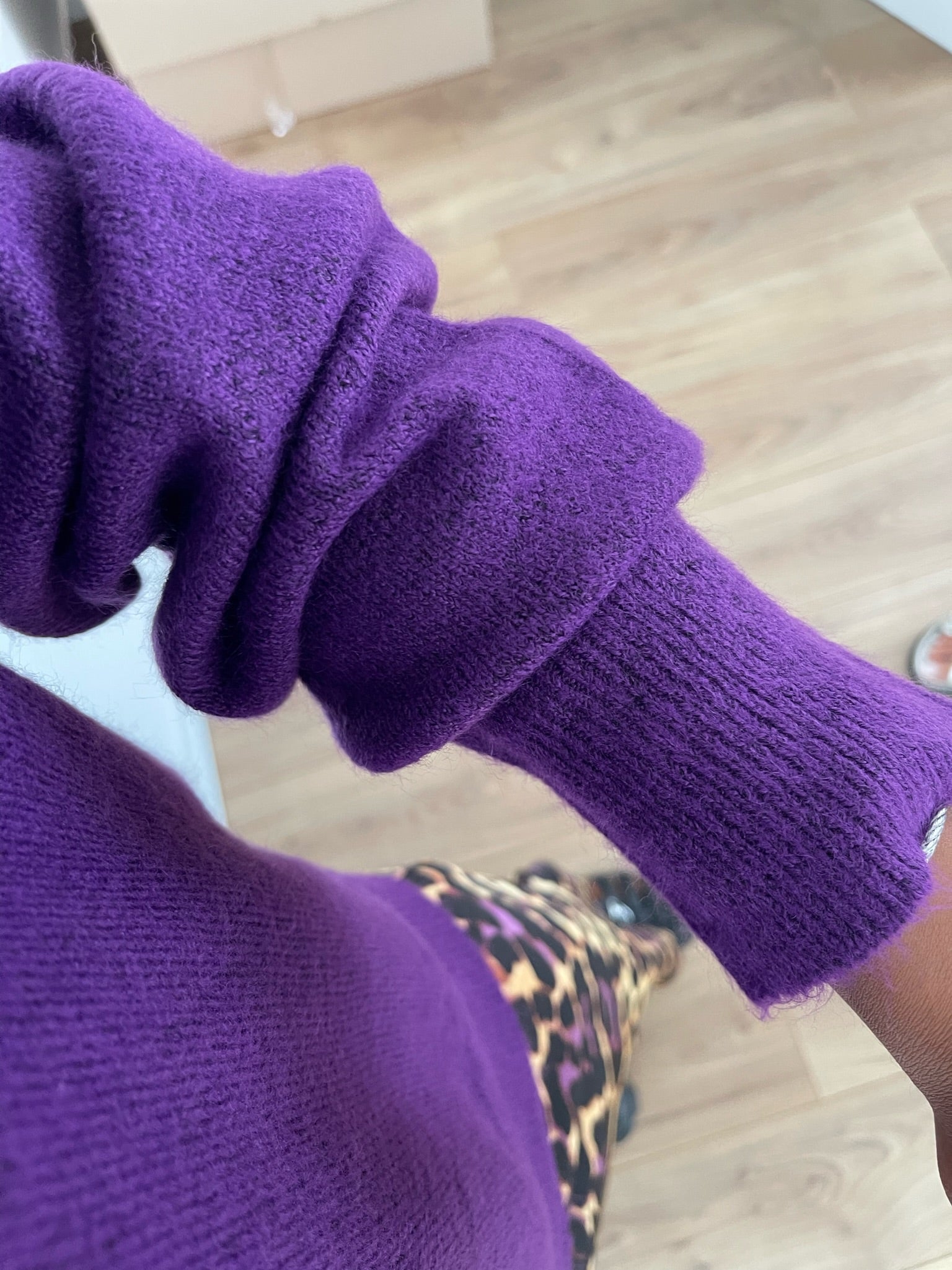 Pull Col roulé -3 Coloris