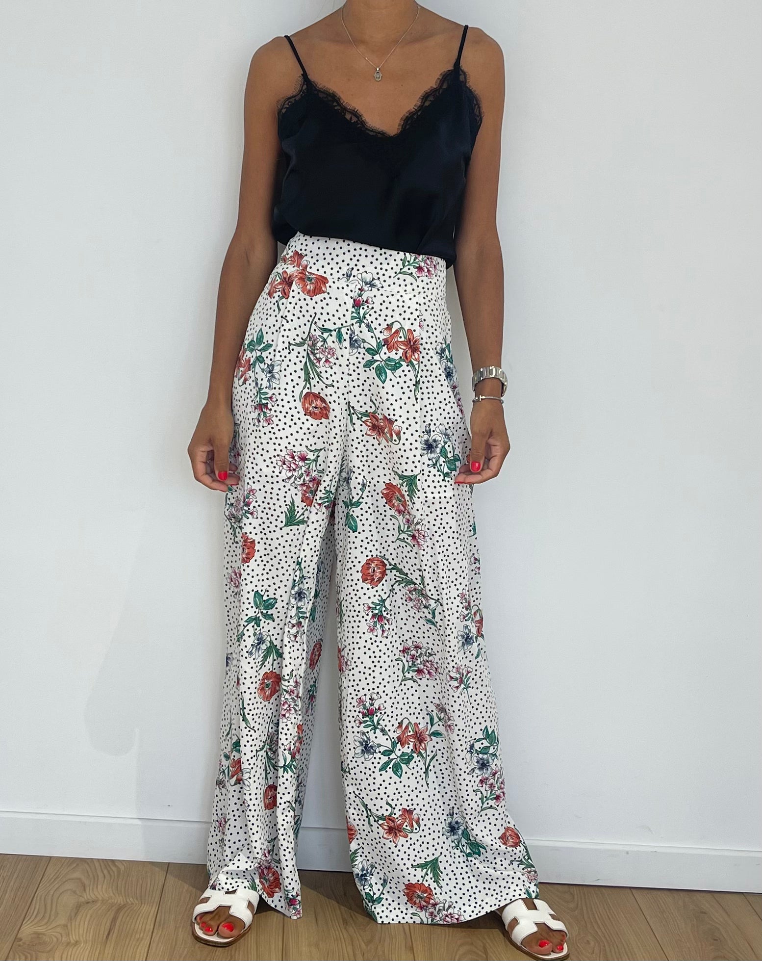 Pantalon Extra-Large Petit pois